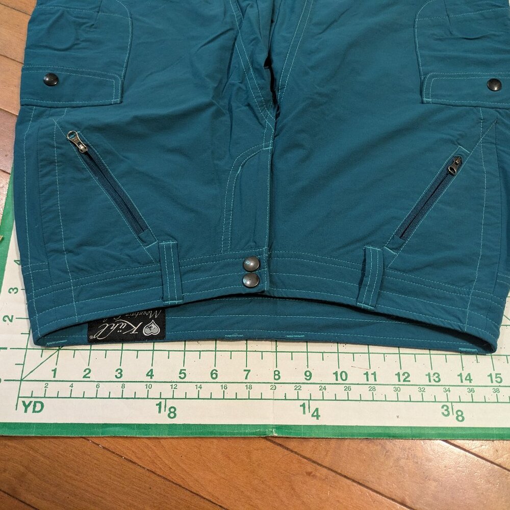 Teal Kuhl shorts women's size 4 - Picture 10 of 12